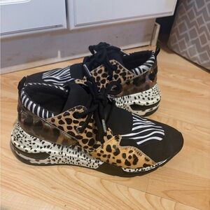 Leopard and Zebra fashion Sneakers